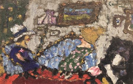 Las amigas by Jorge Centurion - Auction record, sale price, and art valuation. Compare with similar artists and explore comparable artworks.