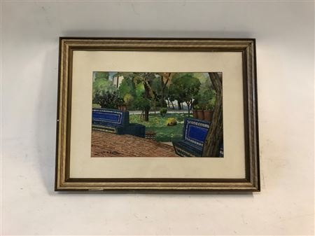 Sample artwork by Alfredo Berta (1895 - 1974), known for painting - View similar artists and auction records