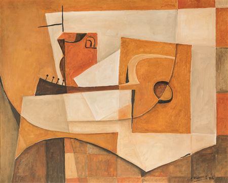 Sample artwork by Julio Mancebo (Born 1933), known for painting - View similar artists and auction records