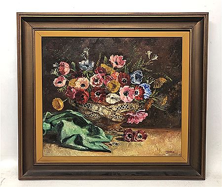 Sample artwork by Miguel De Vita (1923 - 2000), known for painting - View similar artists and auction records