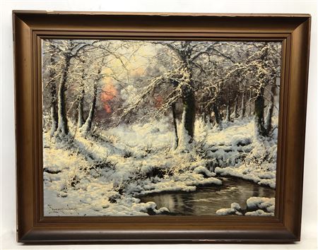 "Paisaje nevado" by Laszlo Neogrady - Auction record, sale price, and art valuation. Compare with similar artists and explore comparable artworks.