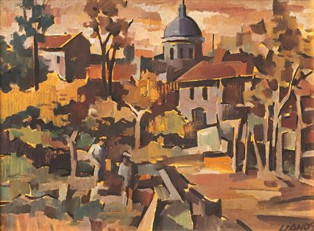 “Paisaje y cúpula"`