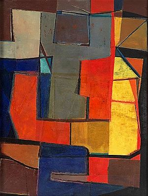 Sample artwork by Marcel Bouqueton (1921 - 2006), known for painting - View similar artists and auction records