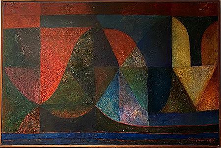 COMPOSITION by Serge Rezvani - Auction record, sale price, and art valuation. Compare with similar artists and explore comparable artworks.