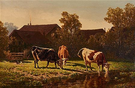 Vaches au pré