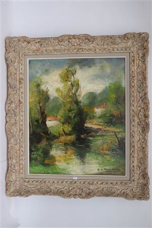 The road of Aubigny by Andre Charles Nauleau - Auction record, sale price, and art valuation. Compare with similar artists and explore comparable artworks.