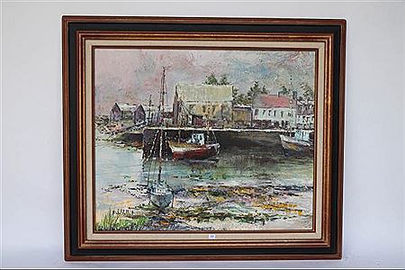 Le port à St Vaast la hougue