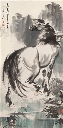 Sample artwork by Weizheng Wang (Born 1944), known for painting - View similar artists and auction records