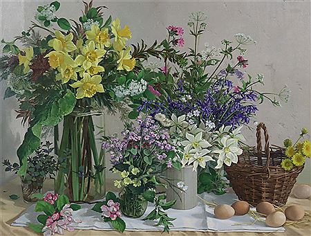 Still life with flowers