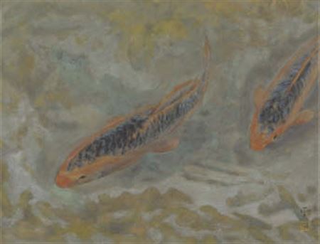 Carp by Masao Urata - Auction record, sale price, and art valuation. Compare with similar artists and explore comparable artworks.