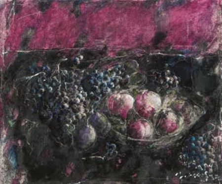 Peaches and Grapes