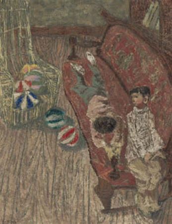 Playing Children by Tsuguro Ito - Auction record, sale price, and art valuation. Compare with similar artists and explore comparable artworks.