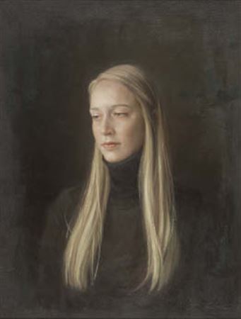 Sample artwork by Takahiro Hara (Born 1971), known for figure, genre painting, female nude - View similar artists and auction records