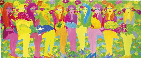 10 Sisters by Walasse Ting - Auction record, sale price, and art valuation. Compare with similar artists and explore comparable artworks.