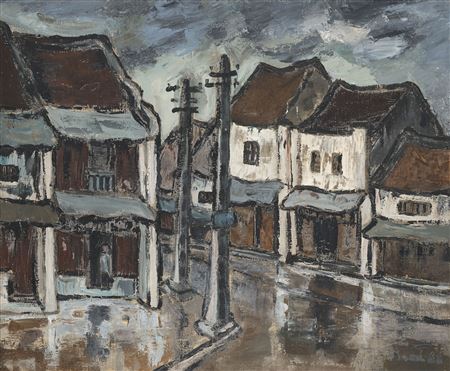 Houses by Xuan Phai Bui - Auction record, sale price, and art valuation. Compare with similar artists and explore comparable artworks.