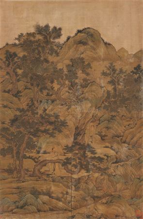 Scholar Leaning against a Pine Tree by Mao Sheng - Auction record, sale price, and art valuation. Compare with similar artists and explore comparable artworks.