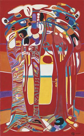 Living Forest by Françoise Gilot - Auction record, sale price, and art valuation. Compare with similar artists and explore comparable artworks.