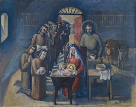 Nativité by Étienne Morillon - Auction record, sale price, and art valuation. Compare with similar artists and explore comparable artworks.