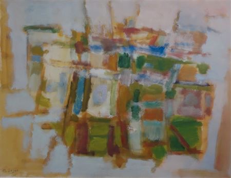 Composition, 1965. by Bruno Sogno - Auction record, sale price, and art valuation. Compare with similar artists and explore comparable artworks.