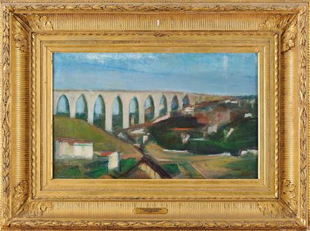 "Aqueduto das Águas Livres" by Eduardo Viana - Auction record, sale price, and art valuation. Compare with similar artists and explore comparable artworks.