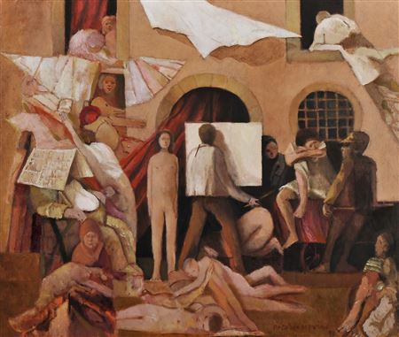 "O atelier do pintor"