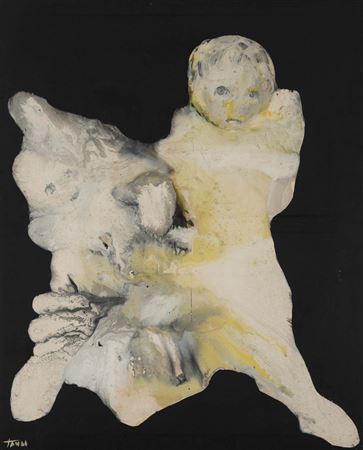 Sample artwork by Houssein Tallal (1942 - 2022), known for painter, influenced by his mother chaïbia tallal - View similar artists and auction records