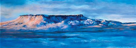 Evening Splendor—Square Butte