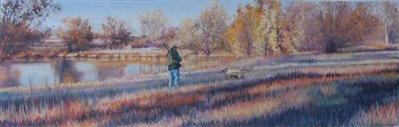 Hunting Near the Pond