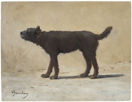 Portrait of a griffon by Theodore Antoine Louis Jourdan - Auction record, sale price, and art valuation. Compare with similar artists and explore comparable artworks.