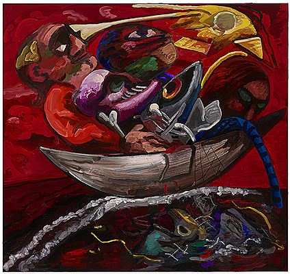 The Fishermen by Dana Schutz - Auction record, sale price, and art valuation. Compare with similar artists and explore comparable artworks.