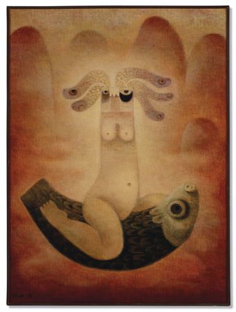 Ser mítico by Tilsa Tsuchiya - Auction record, sale price, and art valuation. Compare with similar artists and explore comparable artworks.