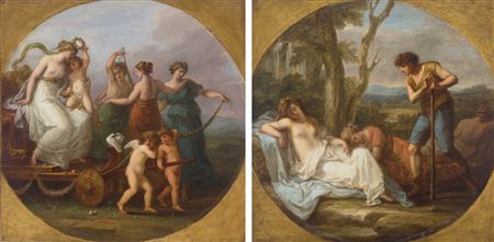 The Triumph of Venus with the Three Graces; and Cimon and Iphigenia (2)