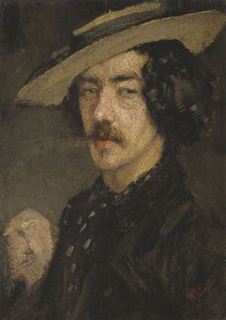 Whistler Smoking by James Abbott McNeill Whistler - Auction record, sale price, and art valuation. Compare with similar artists and explore comparable artworks.