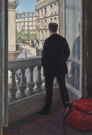 Jeune homme à sa fenêtre