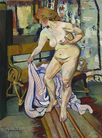 Nu à la draperie by Suzanne Valadon - Auction record, sale price, and art valuation. Compare with similar artists and explore comparable artworks.