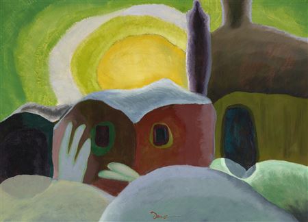 Sample artwork by Arthur Garfield Dove (1880 - 1946), known for abstract botanic landscape painting - View similar artists and auction records