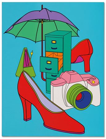 With Red Shoes