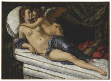 Venus and Cupid by Artemisia Gentileschi - Auction record, sale price, and art valuation. Compare with similar artists and explore comparable artworks.