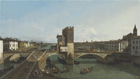 Sample artwork by Bernardo Bellotto (1720 - 1780), known for city view painting - View similar artists and auction records