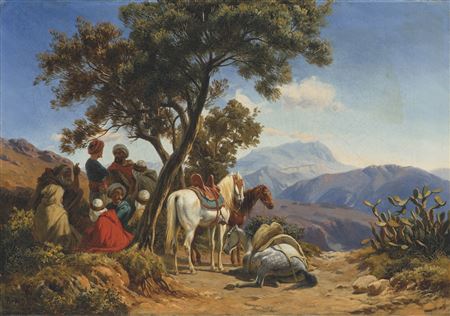 Sample artwork by Curt Victor Clemens Grolig (1805 - 1863), known for painting - View similar artists and auction records