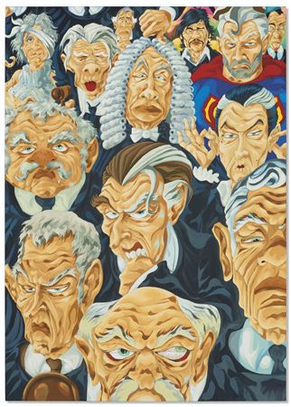 Bitter Judges by Martin Bigum - Auction record, sale price, and art valuation. Compare with similar artists and explore comparable artworks.