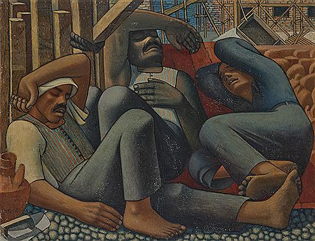 Workers Resting