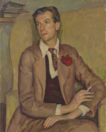 Portrait of Cecil Beaton by Henry Taylor Lamb - Auction record, sale price, and art valuation. Compare with similar artists and explore comparable artworks.