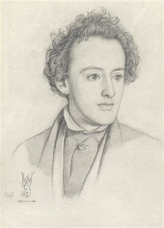 Portrait head of Sir John Everett Millais (1829-1896)