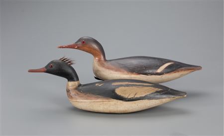 Sample artwork by Daniel Leeds (1852 - 1922), known for decoy carving - View similar artists and auction records