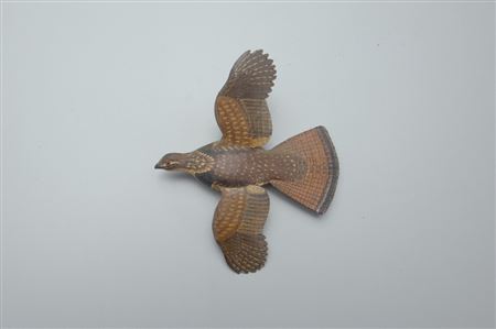 Miniature Ruffed Grouse by James Joseph Ahearn - Auction record, sale price, and art valuation. Compare with similar artists and explore comparable artworks.