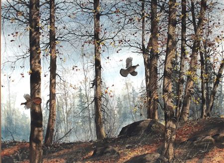 Grouse by David Hagerbaumer - Auction record, sale price, and art valuation. Compare with similar artists and explore comparable artworks.