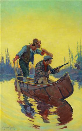 Moose Hunters (ca. 1914)