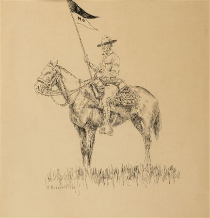 Self Portrait 5th Cavalry