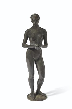 Vrouwelijk naakt (staand) by Han Wezelaar - Auction record, sale price, and art valuation. Compare with similar artists and explore comparable artworks.